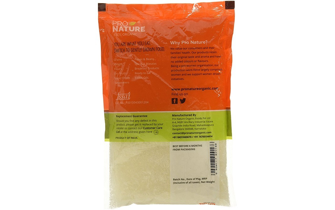 Pro Nature Organic Sugar    Pack  500 grams